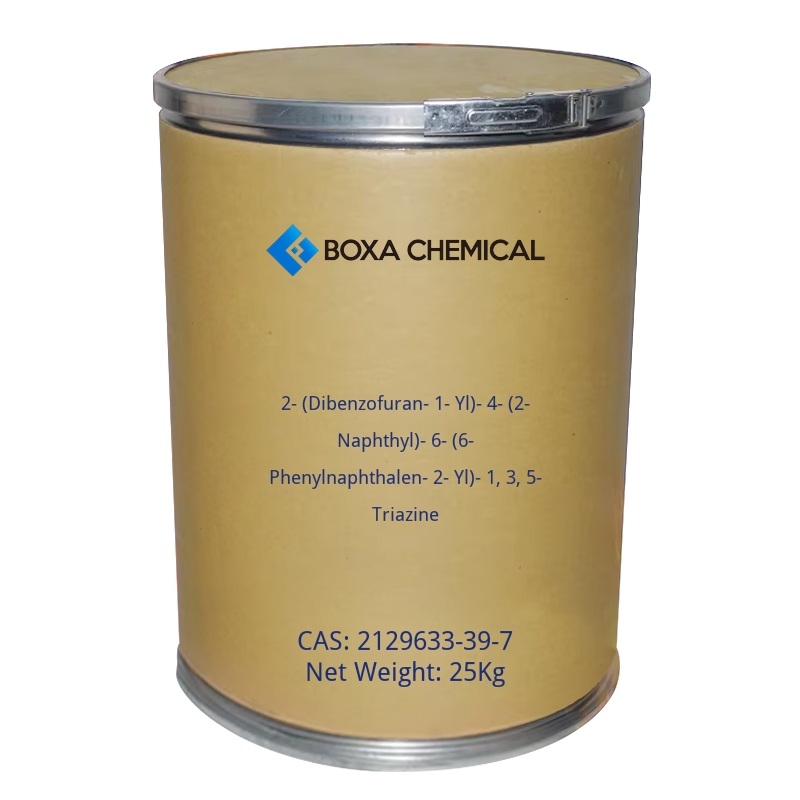 2-(Dibenzofuran-1-Yl)-4-(2-Naphthyl)-6-(6-Phenylnaphthalen-2-Yl)-1,3,5-Triazine-cas-2129633-39-7